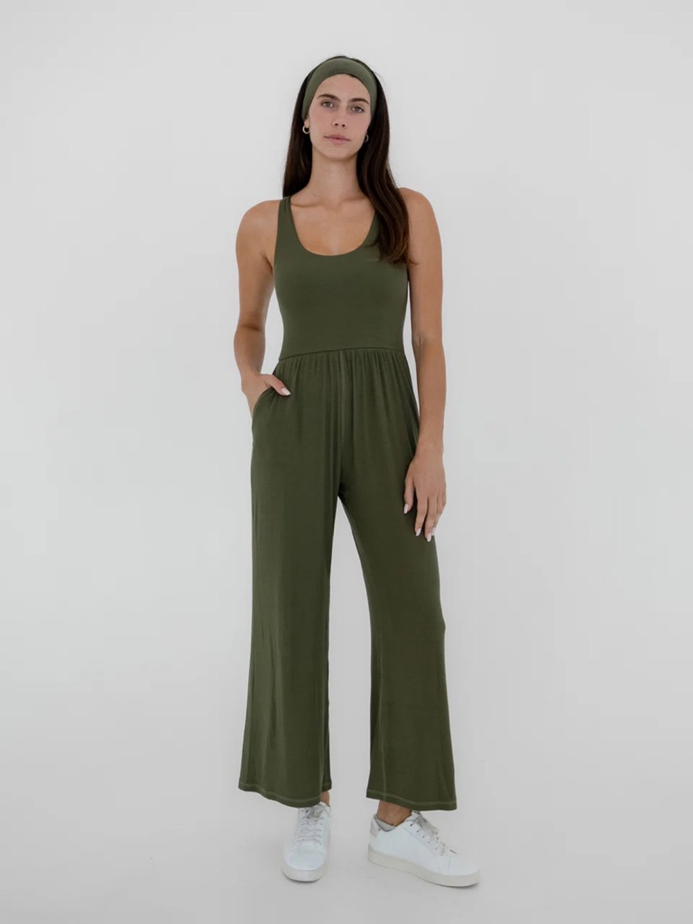 Imbodhi Ribbed Jumpsuit Size Small